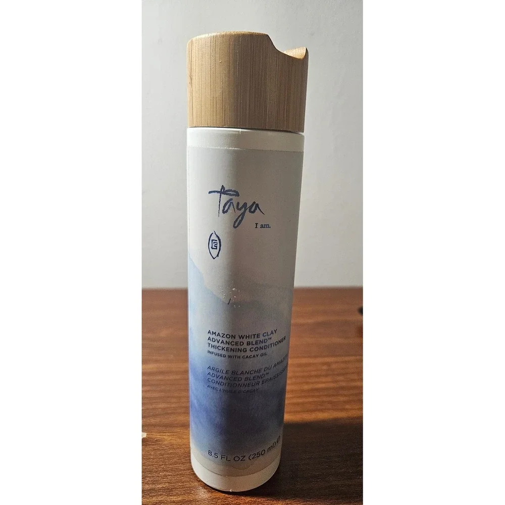 Taya Amazon White Clay Advanced Blend Thickening Conditioner 8.5oz Cacay Oil